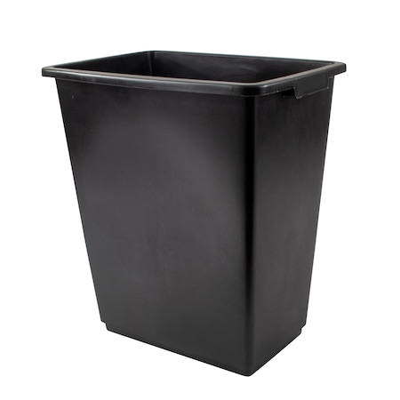 Hapco-Elmar 28 qt. Rectangular Trash Can R4030BLK